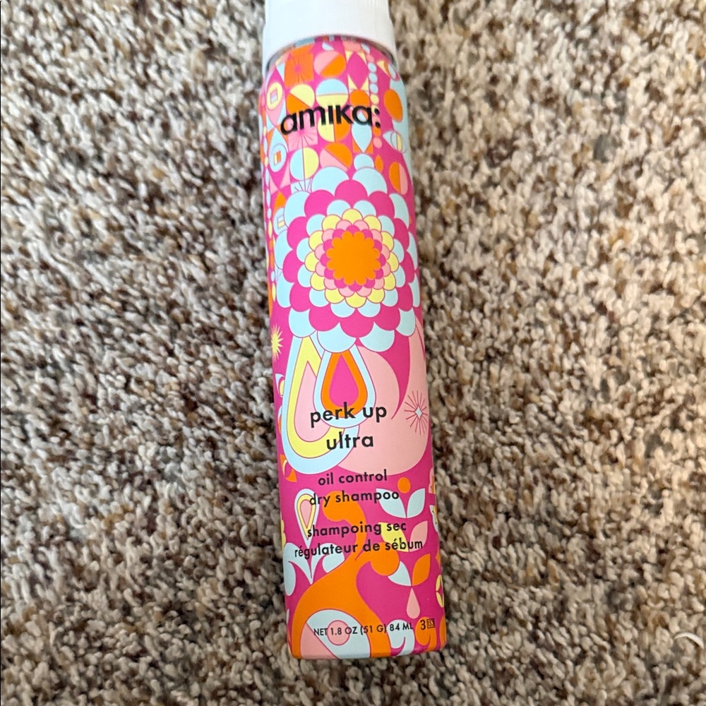 amika Perk Up Ultra Dry Shampoo - Pink, Orange, Yellow